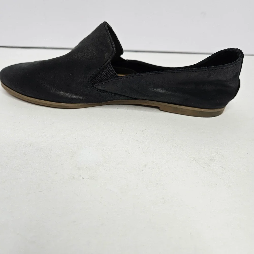 Lucky Brand Slip On Shoes‎ Black Flats Size 6.5 Heel To Toe 9.5